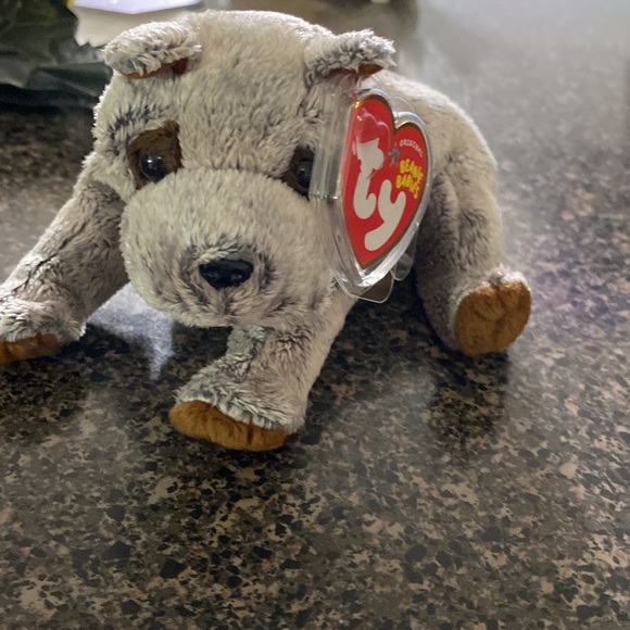 Ty Toys Ty Beanie Babies Baby Titan The Great Dane Dog Puppy Rare Collectible Plush Cute